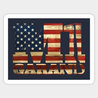 M1 Garand Enthusiast Land of the Free Sticker